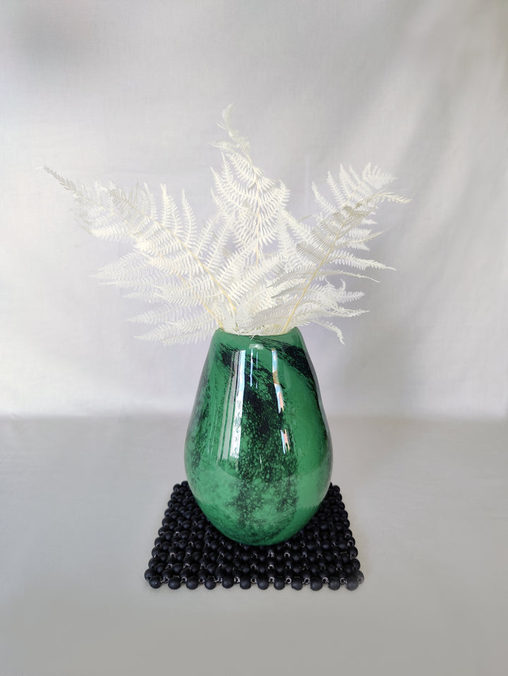 Tischmatte Glas Nunana (schwarz)