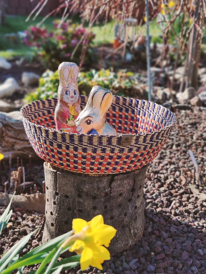 Korb Venyo hoch (rot, blau)