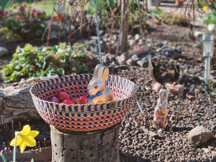 Korb Venyo hoch (rot, blau)