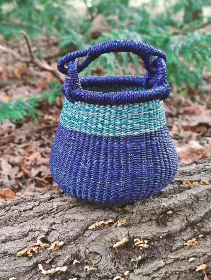 Korb Lololi (hellblau, dunkelblau)