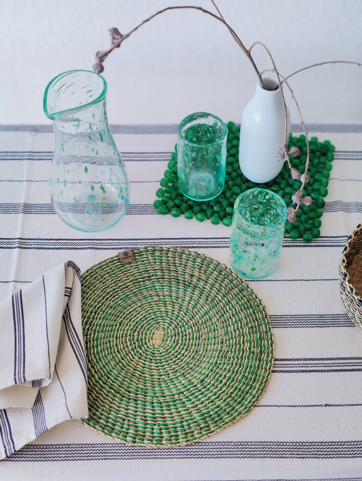 Tischset Gras "Klenami" (grün, natur)