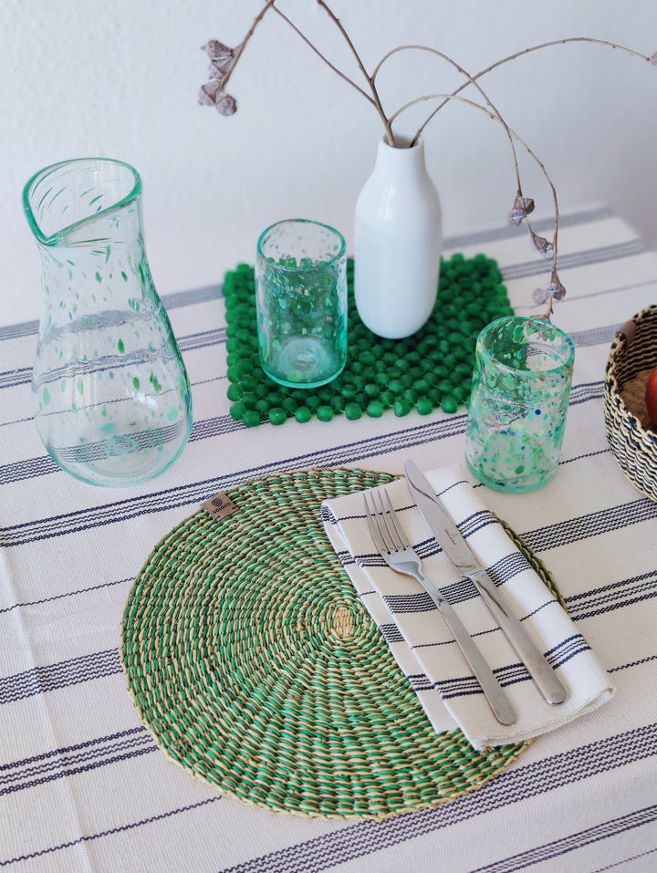 Tischset Gras "Klenami" (grün, natur)