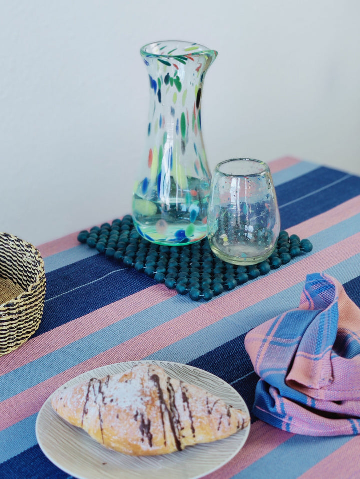 Trinkglas mundgeblasen "Oval"