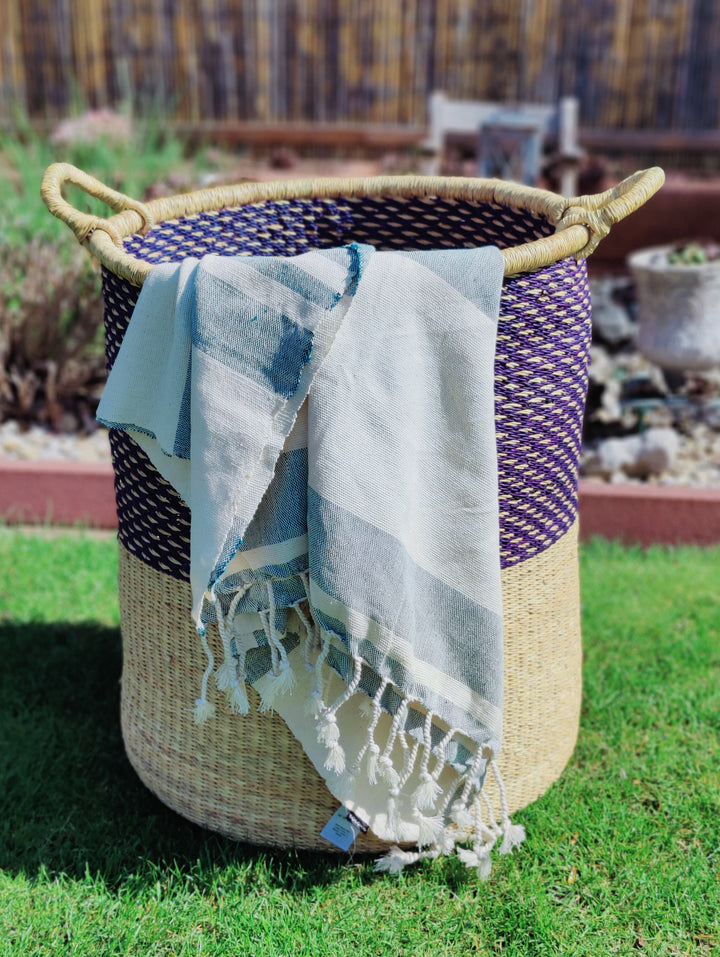 Handgewebtes Strandtuch Baumwolle