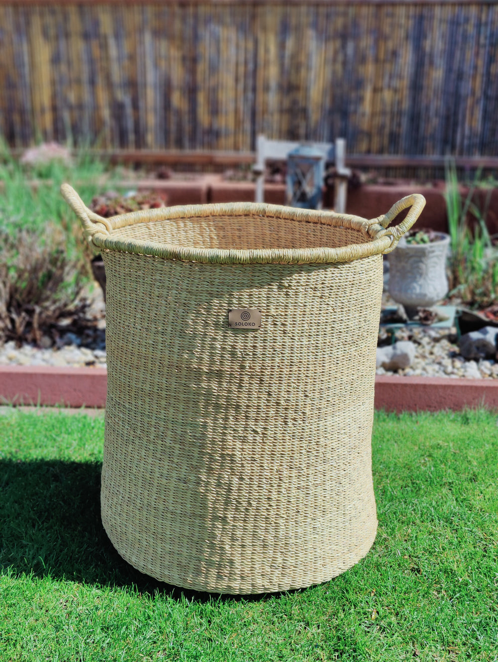 Aufbewahrungskorb Enyo hoch (natur)