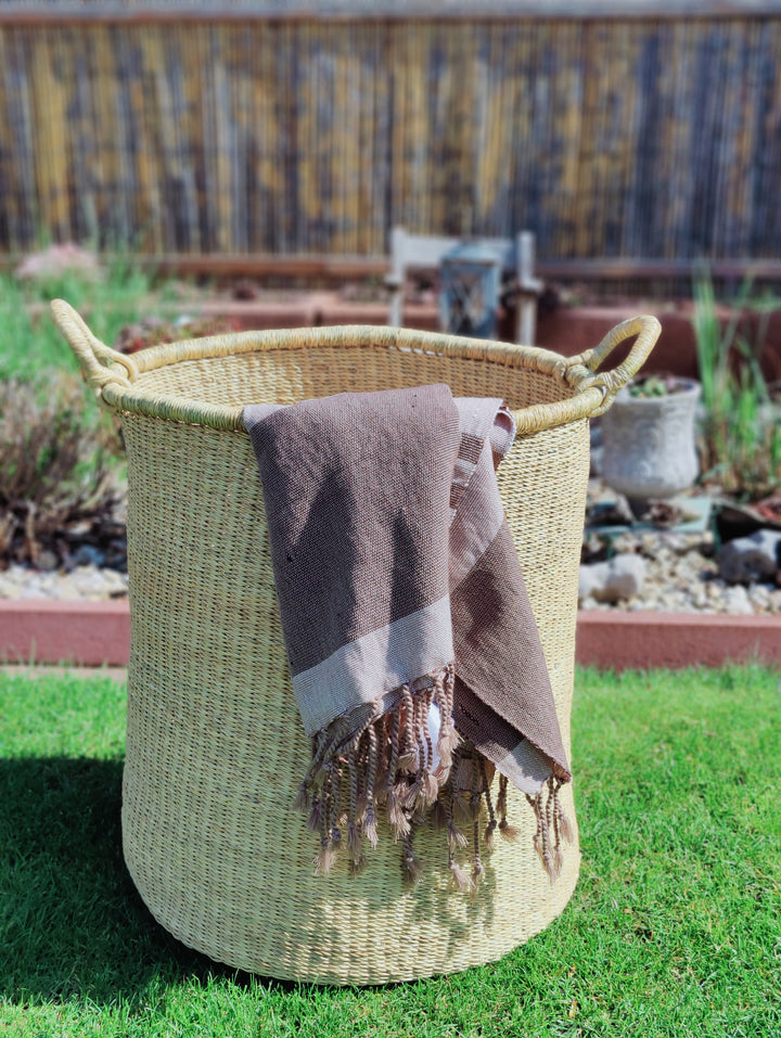 Aufbewahrungskorb Enyo hoch (natur)