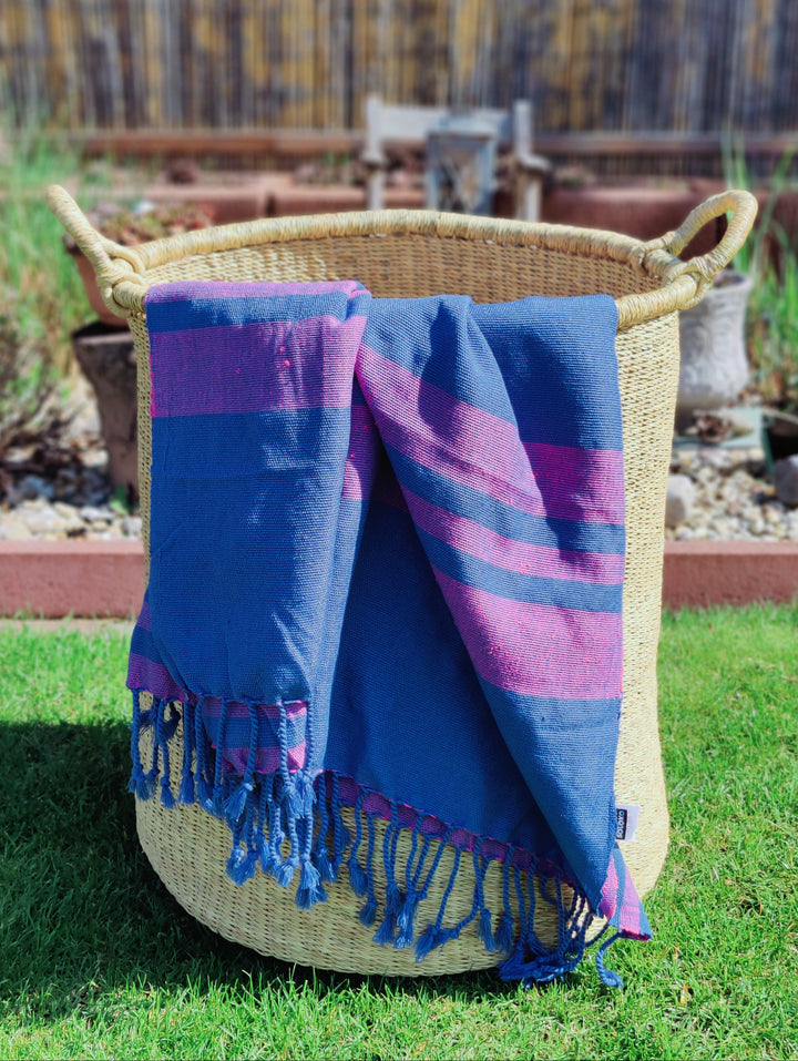 Handgewebtes Strandtuch Baumwolle