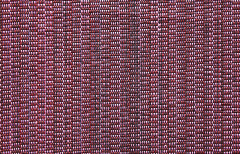 Gewebtes Kissen TWO IS ONE (weinrot, pink)