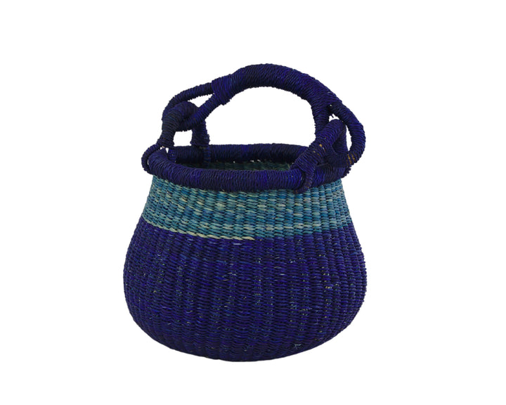Korb Lololi (hellblau, dunkelblau)