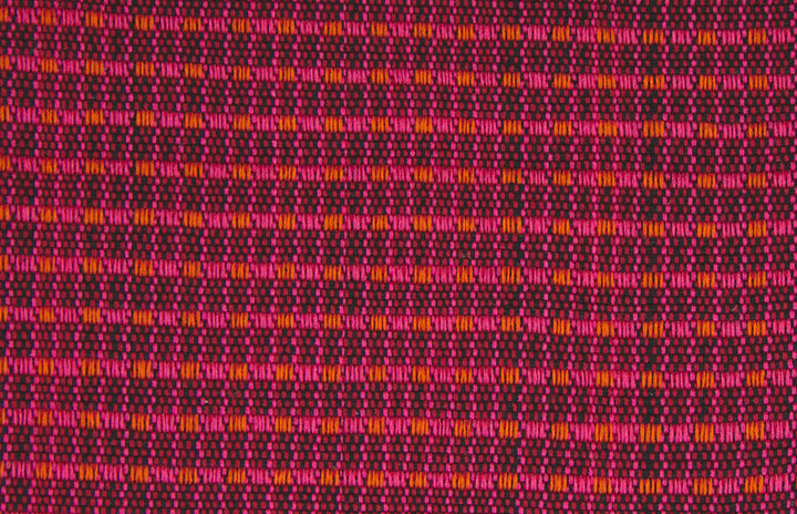 Woven cushion ABILITY (red, pink, orange)