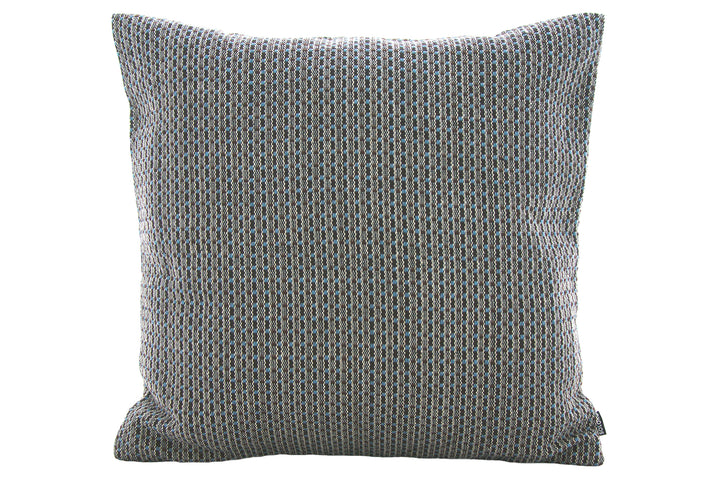 Woven cushion ABILITY (beige, brown, light blue)