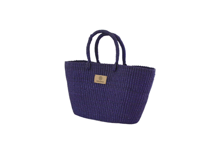 Basket bag Delalili (dark blue)