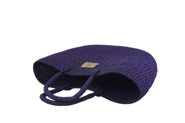 Basket bag Delalili (dark blue)