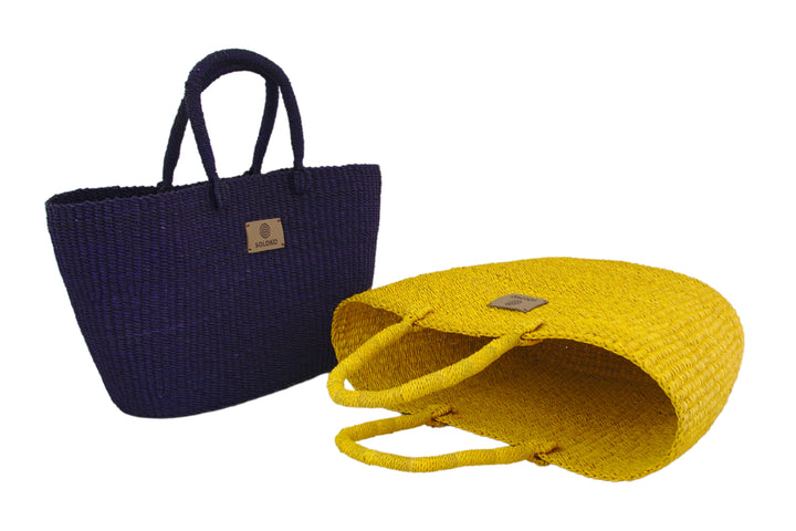 Basket bag Delalili (yellow)