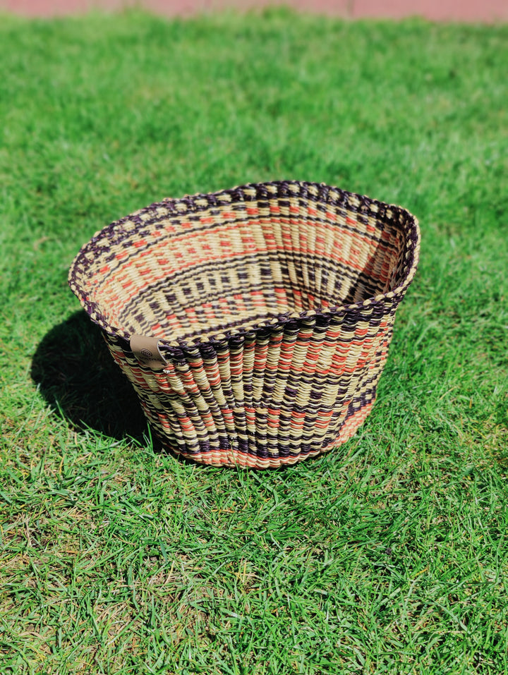 Storage Basket Sitso Small (brown, orange)