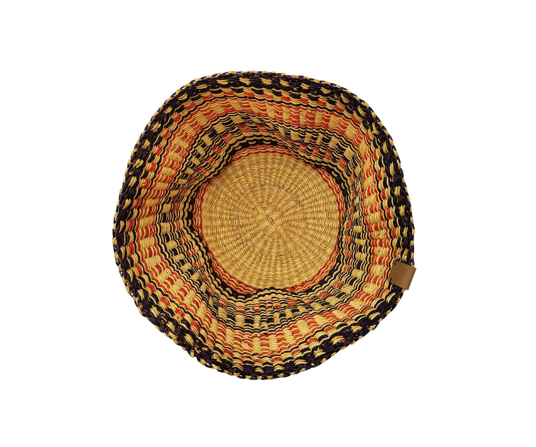 Storage Basket Sitso Small (brown, orange)